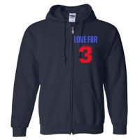 Love For 3 Damar We are with you Damar Full Zip Hoodie