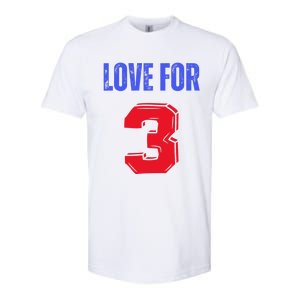 Love For 3 Damar We are with you Damar Softstyle CVC T-Shirt