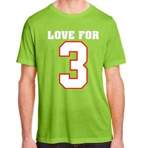 LOVE FOR 3 Adult ChromaSoft Performance T-Shirt