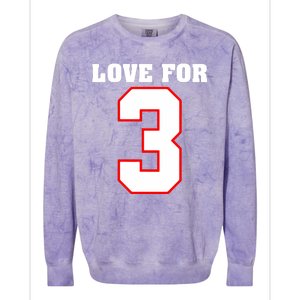 LOVE FOR 3 Colorblast Crewneck Sweatshirt