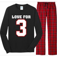 LOVE FOR 3 Long Sleeve Pajama Set