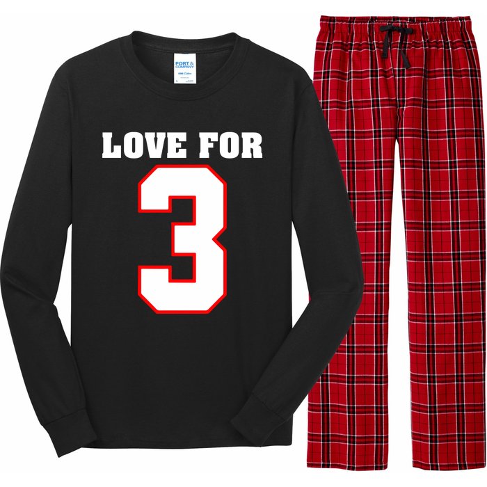 LOVE FOR 3 Long Sleeve Pajama Set