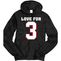 LOVE FOR 3 Tie Dye Hoodie