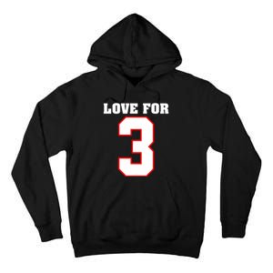 LOVE FOR 3 Tall Hoodie