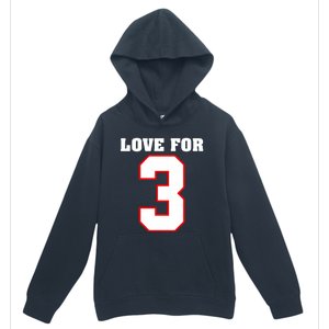 LOVE FOR 3 Urban Pullover Hoodie