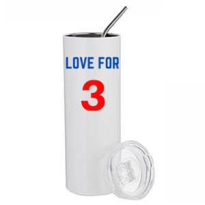 LOVE FOR 3 DAMAR Stainless Steel Tumbler