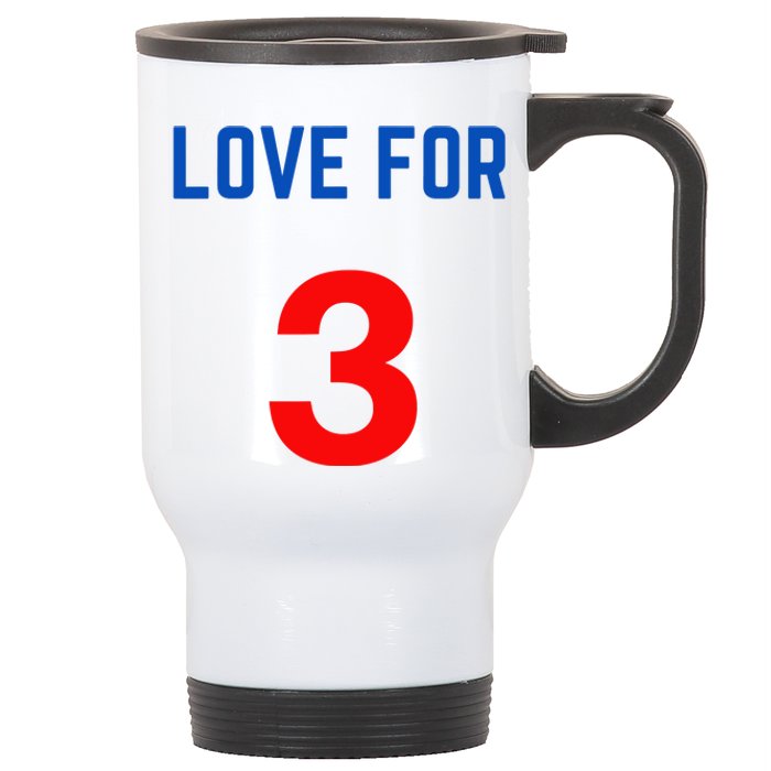 LOVE FOR 3 DAMAR Stainless Steel Travel Mug