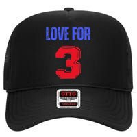 Love For 3 Damar We are with you Damar High Crown Mesh Back Trucker Hat