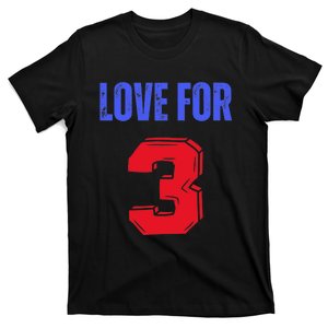 Love For 3 Damar We are with you Damar T-Shirt