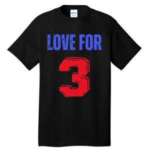 Love For 3 Damar We are with you Damar Tall T-Shirt