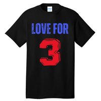 Love For 3 Damar We are with you Damar Tall T-Shirt