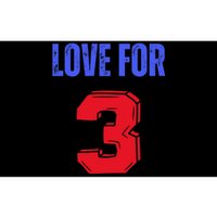 Love For 3 Damar We are with you Damar Bumper Sticker