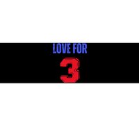 Love For 3 Damar We are with you Damar Bumper Sticker