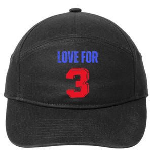 Love For 3 Damar We are with you Damar 7-Panel Snapback Hat