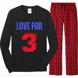 Love For 3 Damar We are with you Damar Long Sleeve Pajama Set