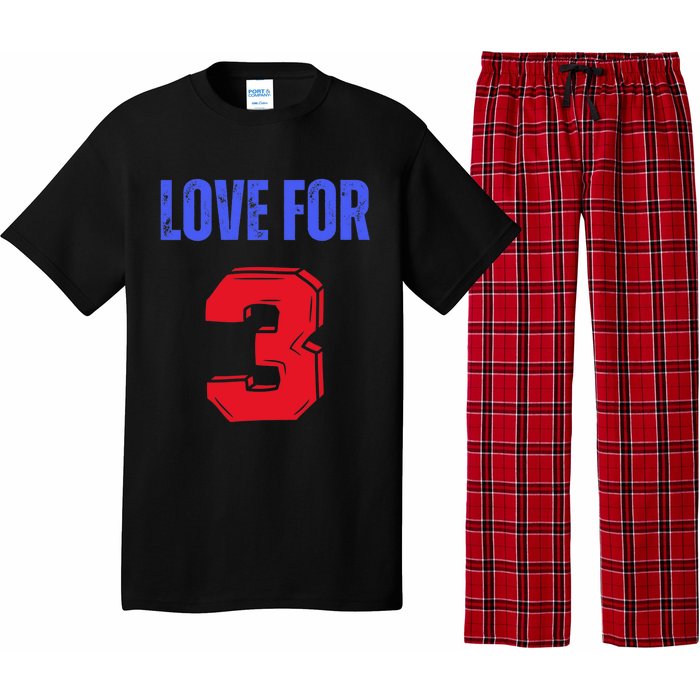 Love For 3 Damar We are with you Damar Pajama Set