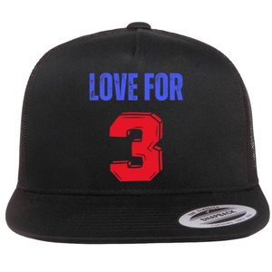 Love For 3 Damar We are with you Damar Flat Bill Trucker Hat