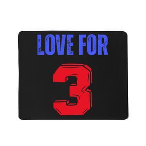 Love For 3 Damar We are with you Damar Mousepad