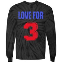 Love For 3 Damar We are with you Damar Tie-Dye Long Sleeve Shirt