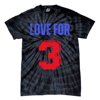 Love For 3 Damar We are with you Damar Tie-Dye T-Shirt