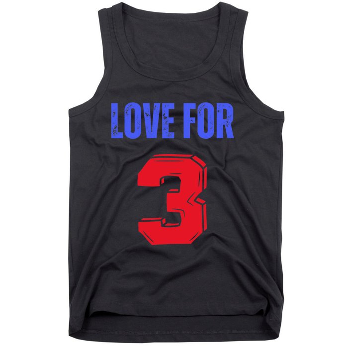 Love For 3 Damar We are with you Damar Tank Top