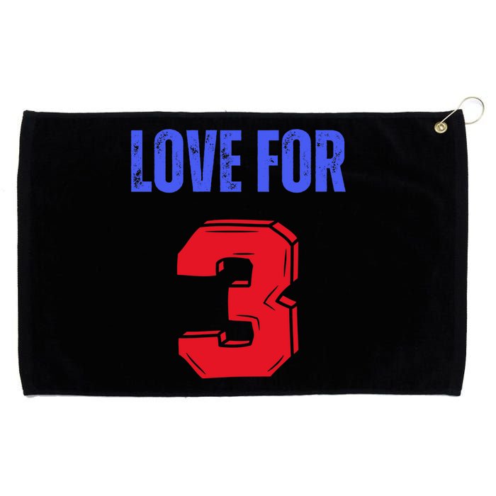 Love For 3 Damar We are with you Damar Grommeted Golf Towel