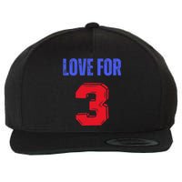 Love For 3 Damar We are with you Damar Wool Snapback Cap