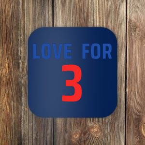 Love For 3 Trending Tee Coaster