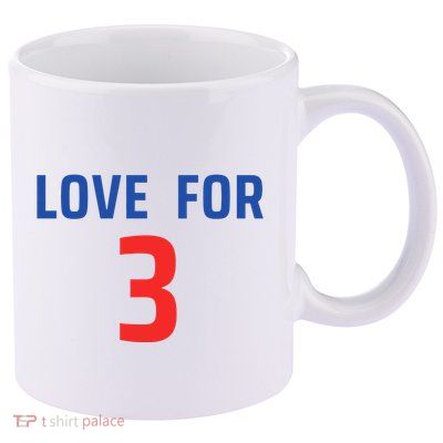 Love For 3 Trending Tee 11oz C Handle Ceramic Mug