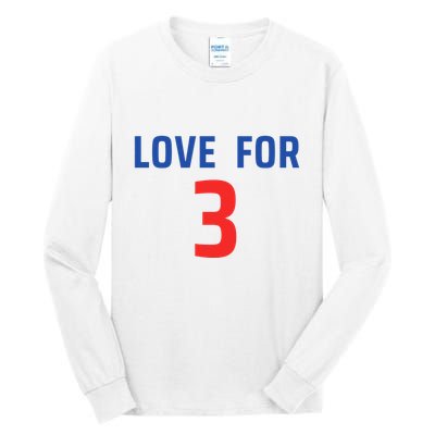 Love For 3 Trending Tee Tall Long Sleeve T-Shirt