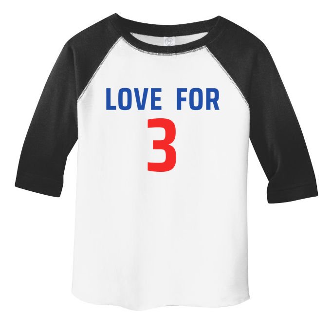 Love For 3 Trending Tee Toddler Fine Jersey T-Shirt
