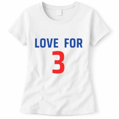 Love For 3 Trending Tee Womens T-Shirt