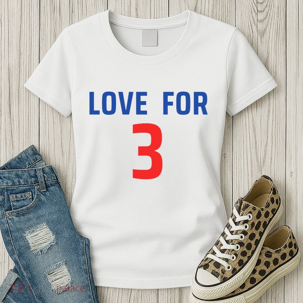 Love For 3 Trending Tee Womens T-Shirt