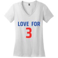 Love For 3 Trending Tee Women's V-Neck T-Shirt