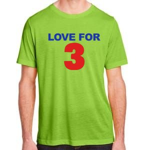 LOVE FOR 3 Adult ChromaSoft Performance T-Shirt