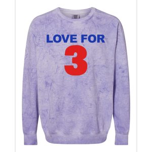 LOVE FOR 3 Colorblast Crewneck Sweatshirt