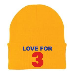 LOVE FOR 3 Knit Cap Winter Beanie