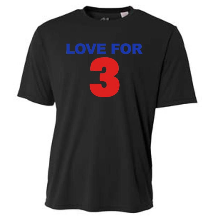 LOVE FOR 3 Cooling Performance Crew T-Shirt