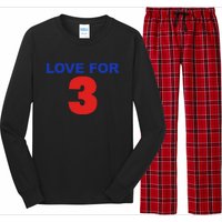 LOVE FOR 3 Long Sleeve Pajama Set