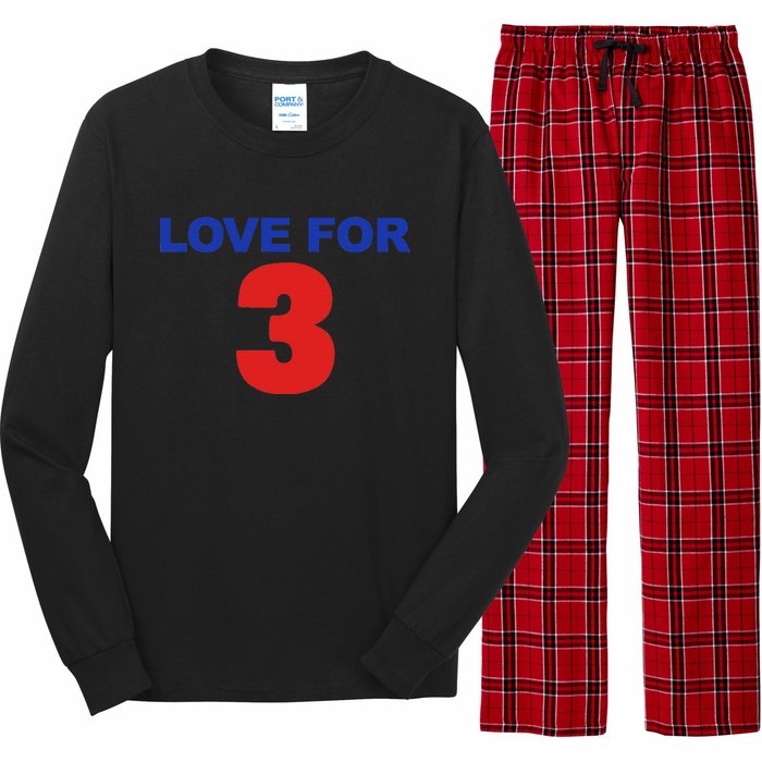 LOVE FOR 3 Long Sleeve Pajama Set