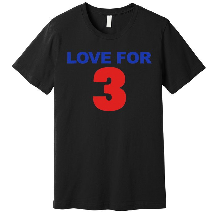 LOVE FOR 3 Premium T-Shirt