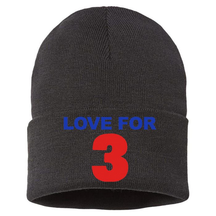 LOVE FOR 3 Sustainable Knit Beanie