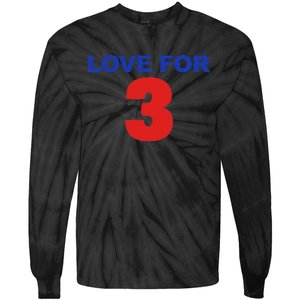 LOVE FOR 3 Tie-Dye Long Sleeve Shirt