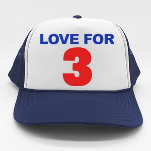 LOVE FOR 3 Trucker Hat