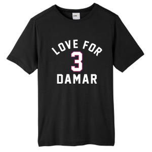 Love For 3 Pray For Damar Gift Tall Fusion ChromaSoft Performance T-Shirt