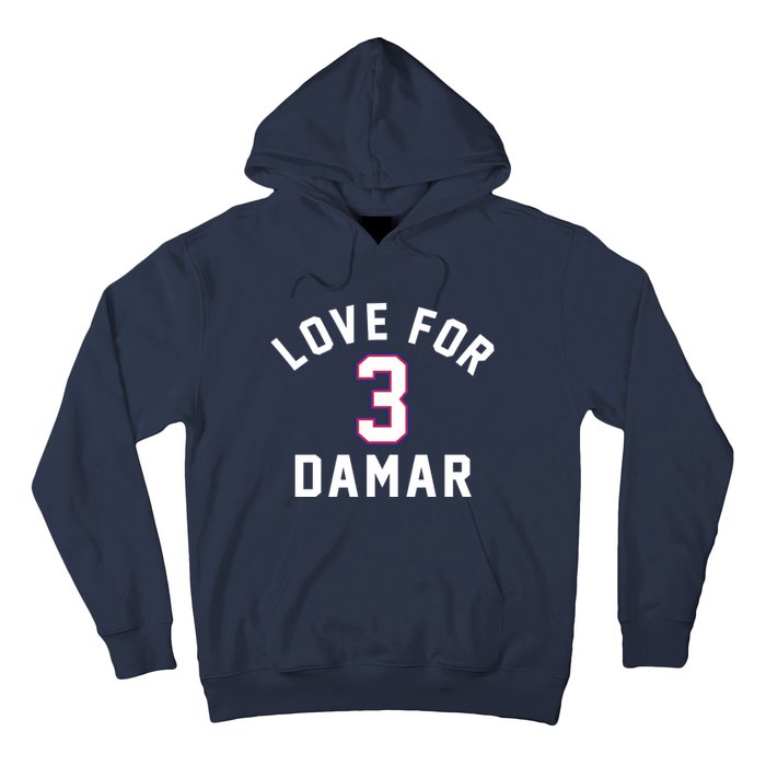 Love For 3 Pray For Damar Gift Hoodie