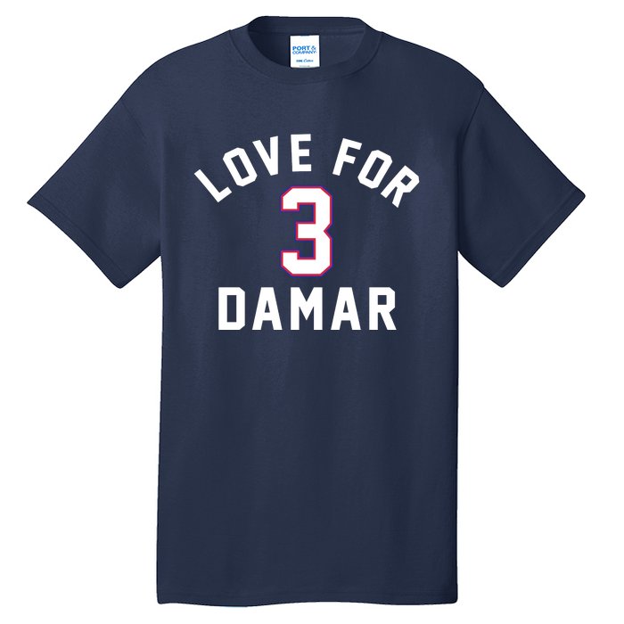 Love For 3 Pray For Damar Gift Tall T-Shirt