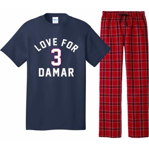 Love For 3 Pray For Damar Gift Pajama Set