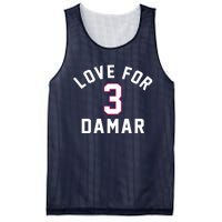 Love For 3 Pray For Damar Gift Mesh Reversible Basketball Jersey Tank