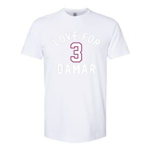 Love For 3 Pray For Damar Gift Softstyle CVC T-Shirt